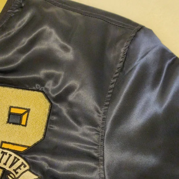 Primitive Men's Navy and Gold Varsity Jacket